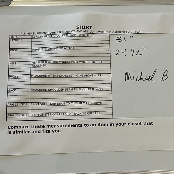 MICHAEL BRANDON Men's Casual Button Down Shirt Size XXL Blue Small Checkered - Picture 10 of 13